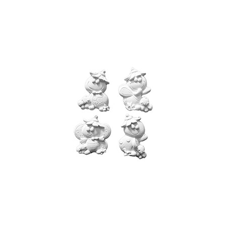 Stampi per gessetti profumati animaletti Pr247 cm. 4.5 cad.
