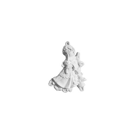 Stampo in gomma per gessetti bambina che suona P229 cm. 7.5