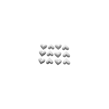 Stampo di dodici cuoricini per gessetti profumati Pr251 cm. 2.8 cad.