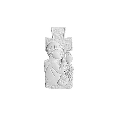 Stampo in gomma per il gesso Bambino che prega P234 cm. 7.5
