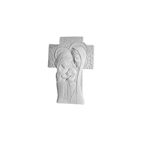 Stampo in lattice per gesso Sacra Famiglia P232 cm. 11.5