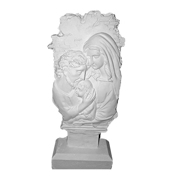 Stampo per il gesso sacra famiglia P237 cm. 18.5