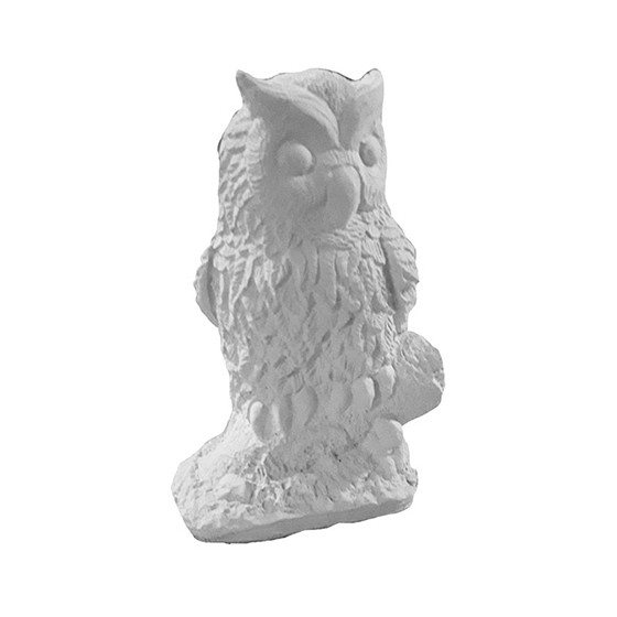 Stampo in gomma per gesso di un Gufo T277 cm. 18.5