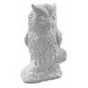 Stampo in gomma per gesso di un Gufo T277 cm. 18.5