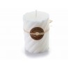 Candela cilindrica profumata alla vaniglia colore bianco 14.11.16
