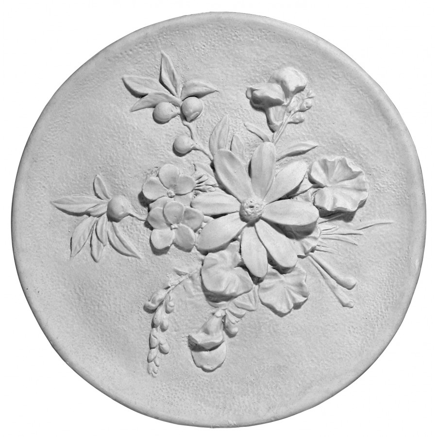 Stampo in gomma piatto fiori Pr 147 cm.28.5