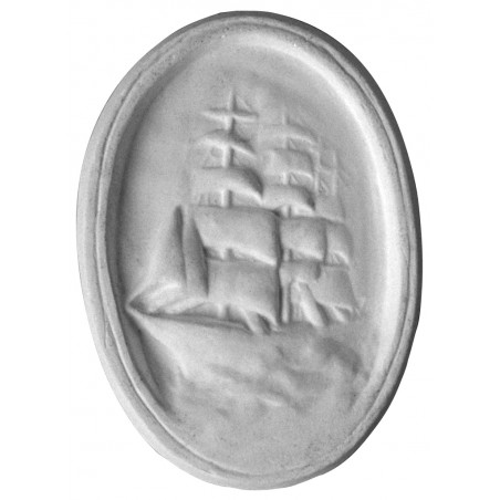 Stampo in gomma barca Pr 2 cm.12