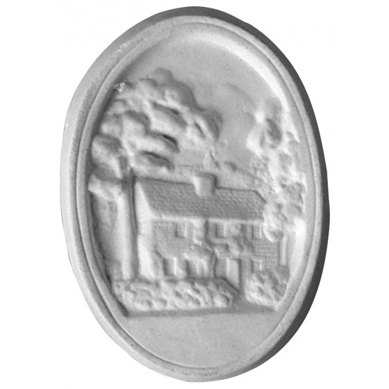 Stampo in gomma casa Pr 4 cm.12