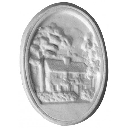 Stampo in gomma casa Pr 4 cm.12