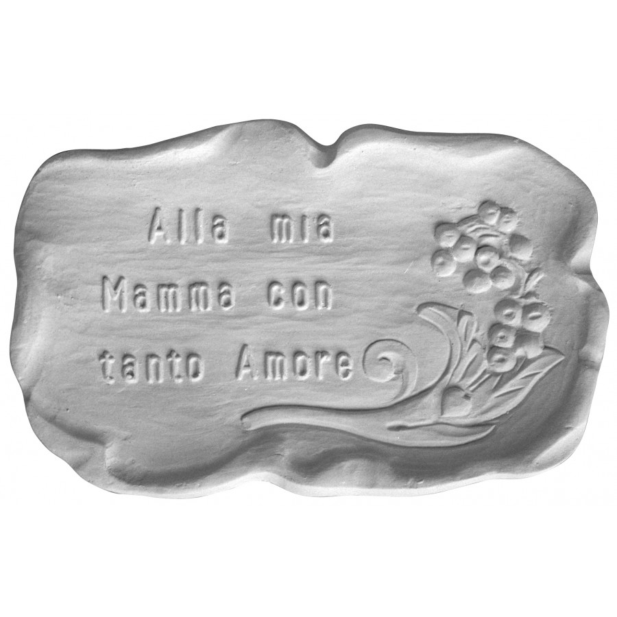 Stampo in gomma alla mia mamma PR 131 cm.24