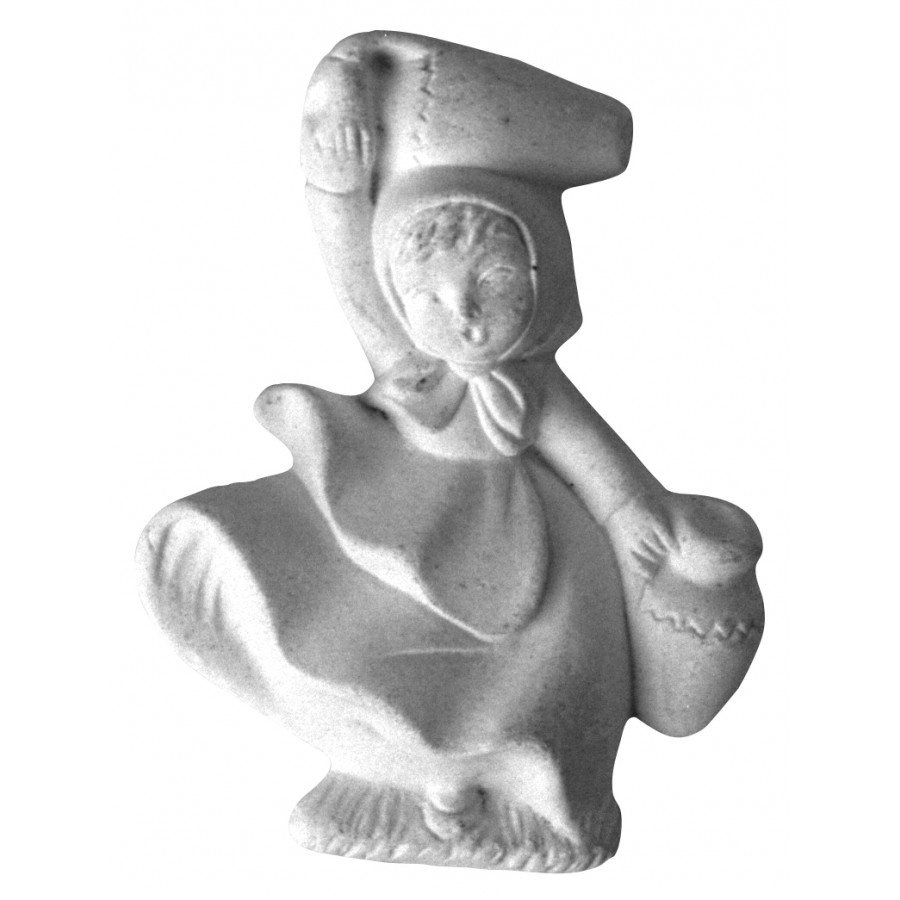 Stampo in gomma bambina Pr 14 cm.10