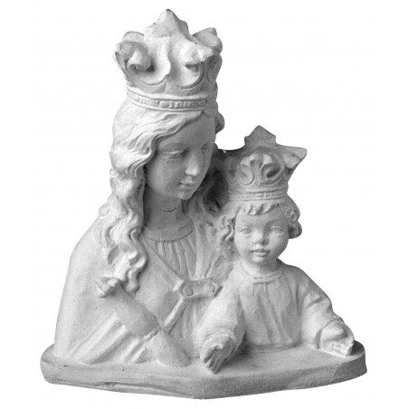 Stampo in gomma  madonna con bambino SD cm.18