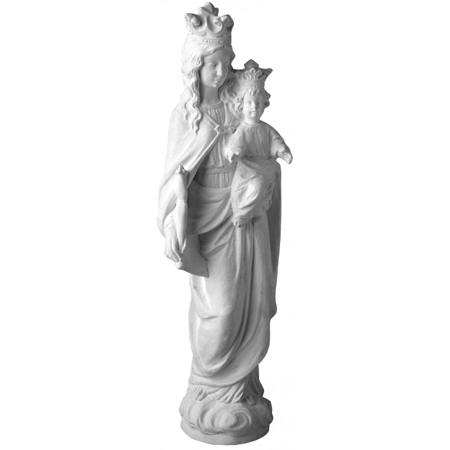 Stampo in gomma madonna con bambino SA cm.45