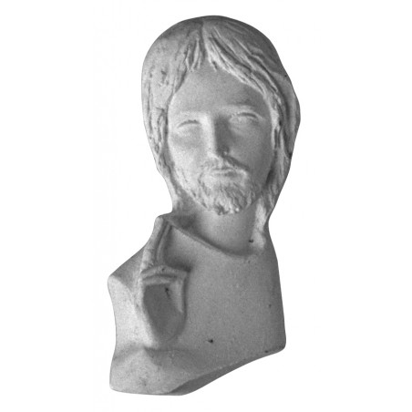 Stampo in gomma volto di cristo P119 cm.9