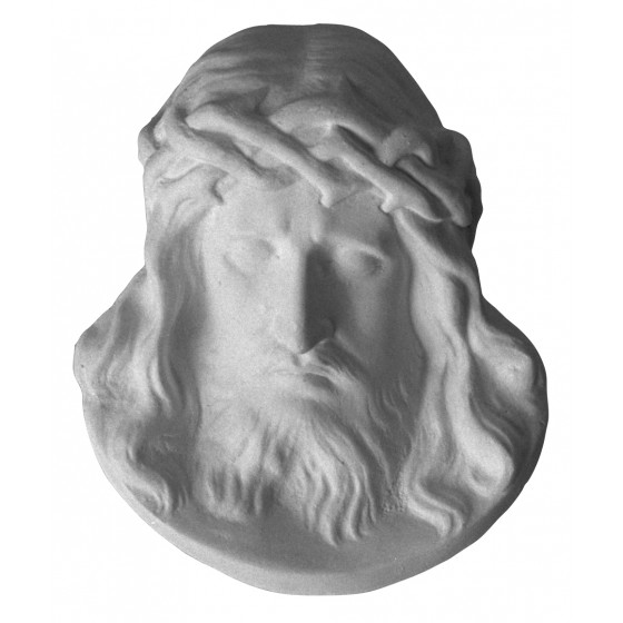Stampo in gomma volto di cristo P163 cm.12