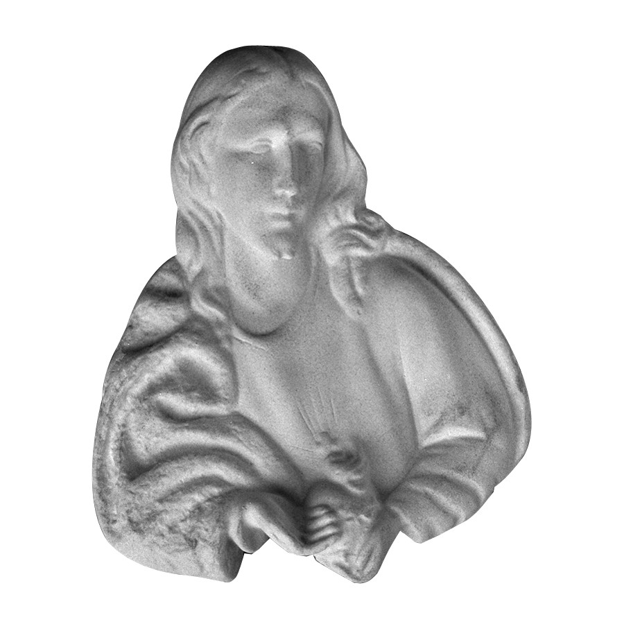 Stampo in gomma sacro cuore di ges� P130 cm.16
