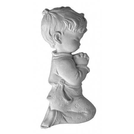 Stampo in gomma bambino che prega P121 cm.10