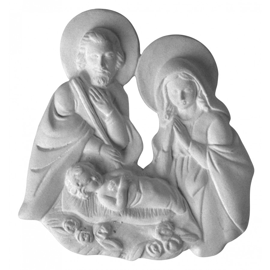 Stampo in gomma Sacra Famiglia P 56 cm.15