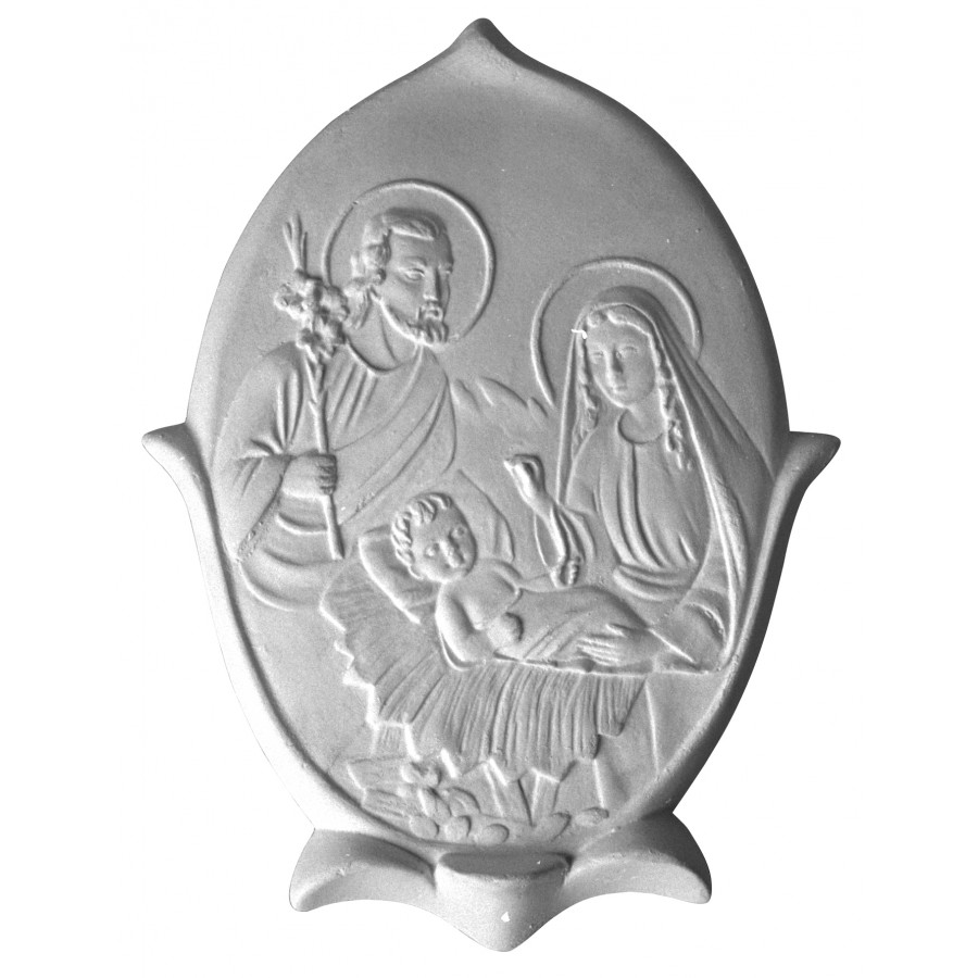 Stampo in gomma Sacra Famiglia P 63 cm.20