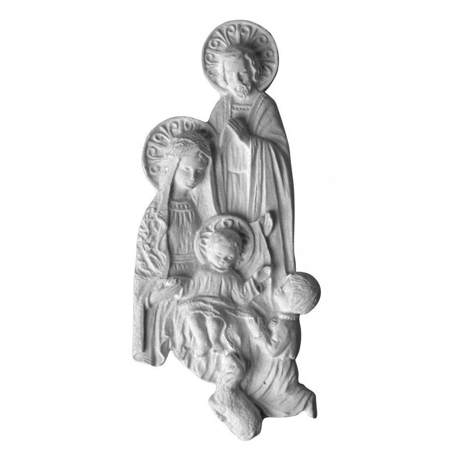 Stampo in gomma Sacra Famiglia P 80 cm.15