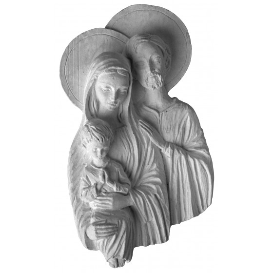 Stampo in gomma Sacra Famiglia P 116 cm.18.5
