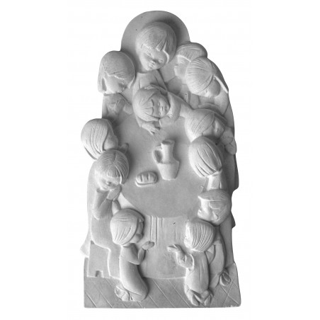Stampo in gomma per gesso ultima cena P 83 cm.25.5