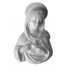 Stampo in gomma madonna P 22 cm.13