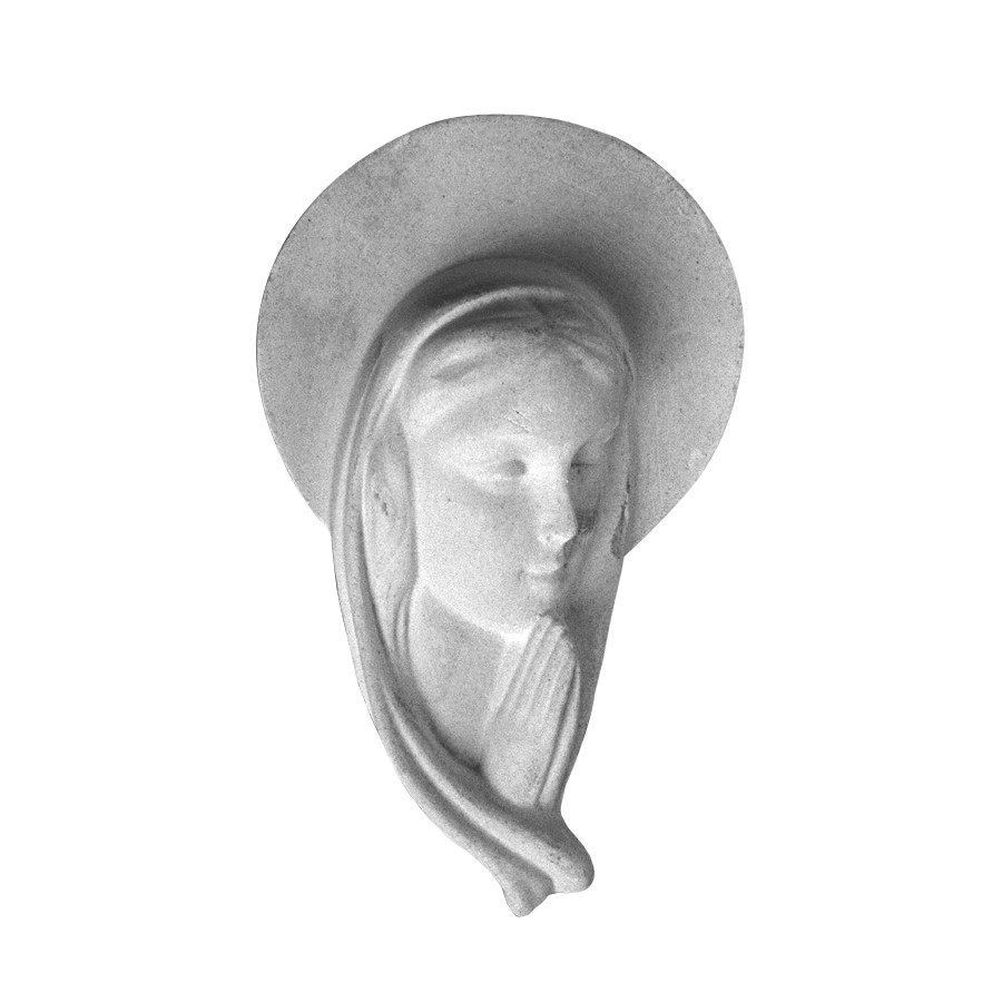 Stampo in gomma madonna P 36 cm.13.5