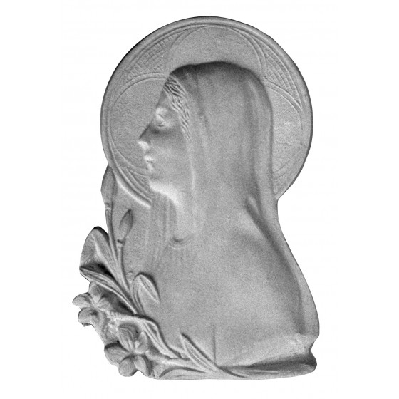 Stampo in gomma madonna P 35 cm.14
