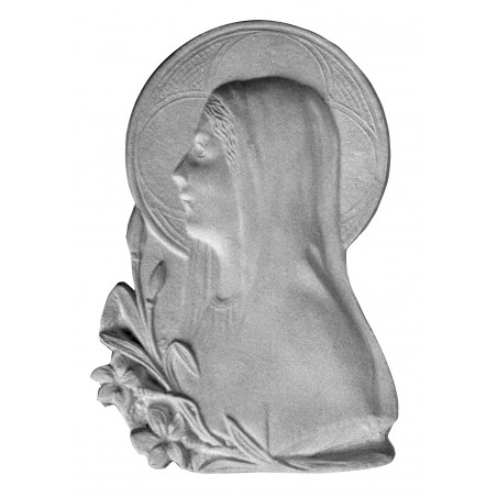 Stampo in gomma madonna P 35 cm.14
