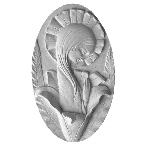 Stampo in gomma madonna P 93 cm.20