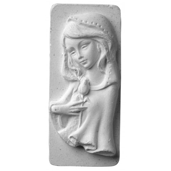 Stampo in gomma madonna P 136 cm.8.5