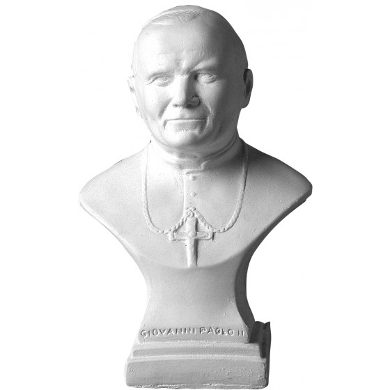 Stampo in gomma Papa Giovanni Paolo II T223 cm.14