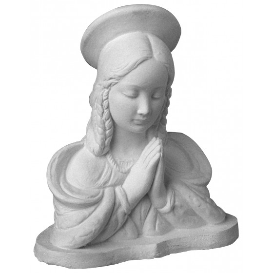 Stampo in gomma madonna senza bambino T 6 cm.16