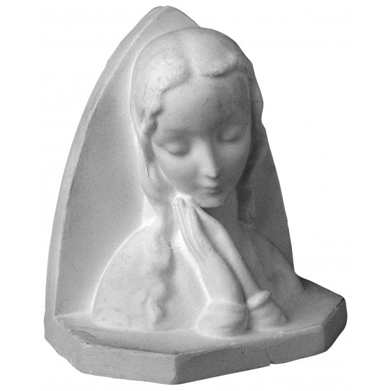 Stampo in gomma madonna senza bambino T 7 cm.17