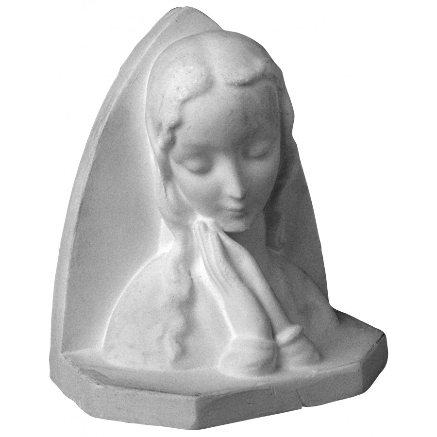 Stampo in gomma madonna senza bambino T 7 cm.17