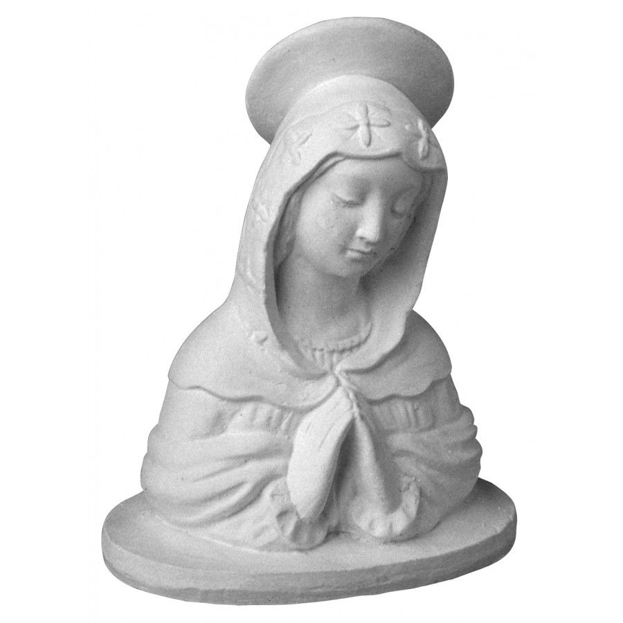 Stampo in gomma madonna senza bambino T 5 cm.12