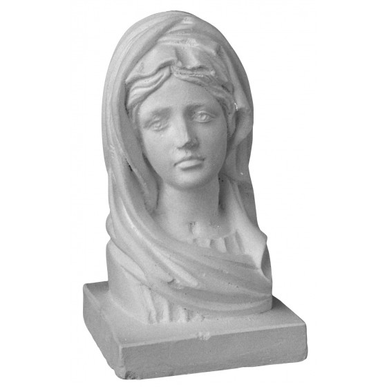 Stampo in gomma volto della madonna T 53 cm.11