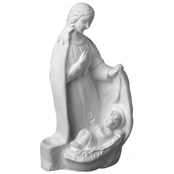 Stampo in gomma madonna con bambino T 21 cm.13