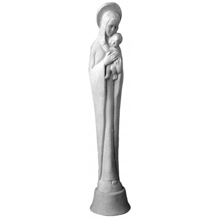 Stampo in gomma madonna con bambino T 123 cm.19.5