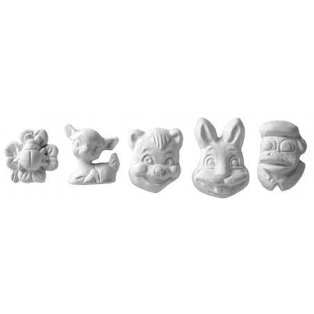 Stampo in gomma animali Pr 157 cm.5.5cad.