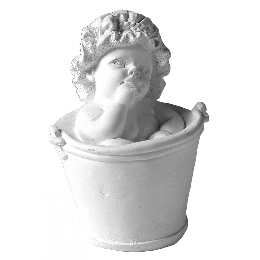 Stampo in gomma bambino nel secchio T 201 cm.12.5