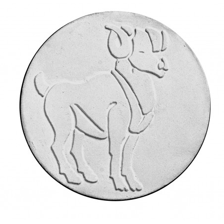 Stampo in gomma segno zodiacale ariete Pr 177 cm.11.5
