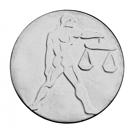 Stampo in gomma segno zodiacale bilancia Pr 183 cm.11.5