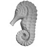Stampo in gomma cavalluccio marino Pr 208 cm.8.5
