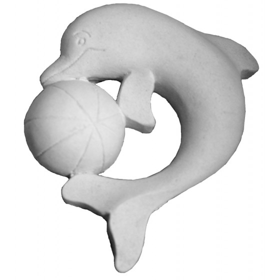 Stampo in gomma per il gesso delfino Pr 207 cm.8.5