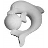 Stampo in gomma per il gesso delfino Pr 207 cm.8.5
