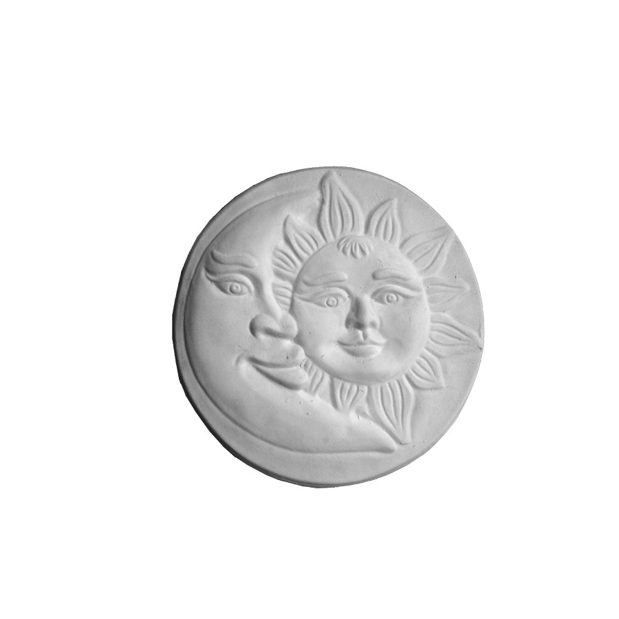 Stampo in gomma sole e luna Pr 210