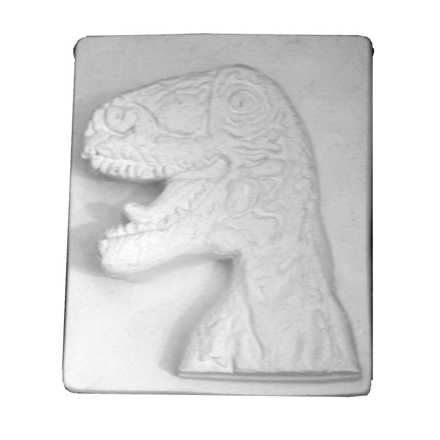 Stampo in gomma con dinosauro Pr 233 cm.9*7.5