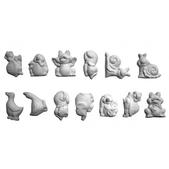Stampo in gomma set di animaletti Pr241